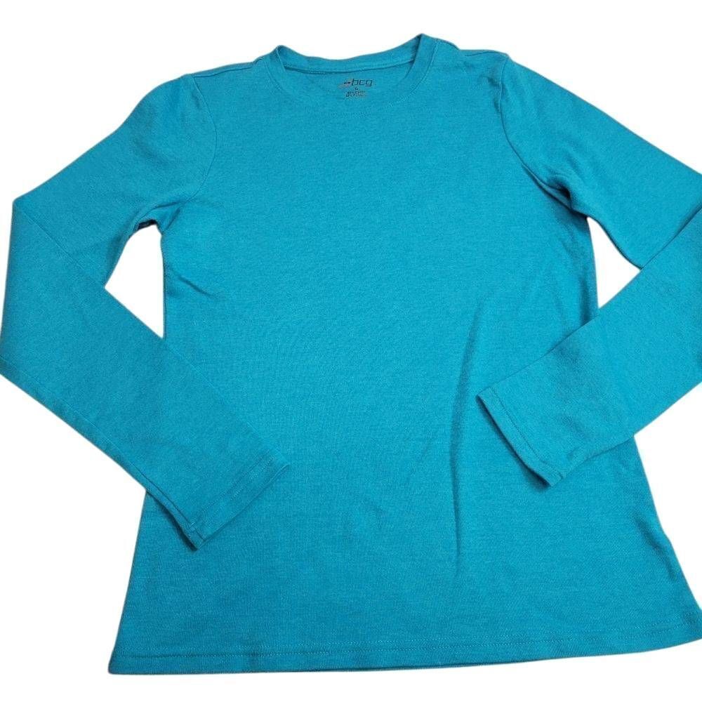 BCG Turquoise longsleeve athletic shirt S